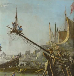 Een zeehaven